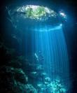 El Pit Cenote (near Tulum, Mexico) by Tom St George